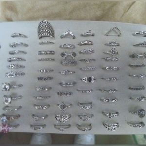 Silver Fashion rings